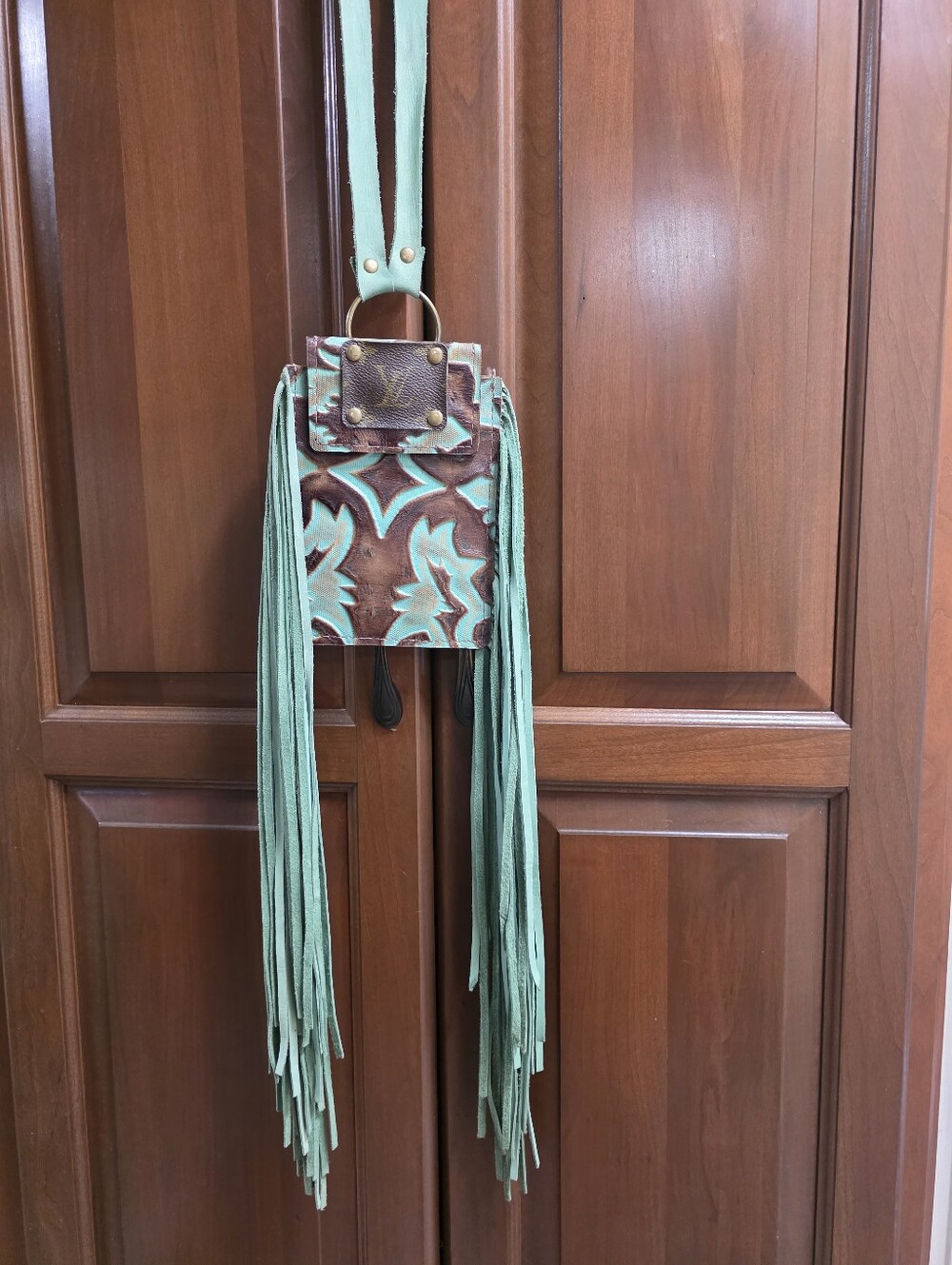 Custom Western Monogram Fringe Crossbody Bag keep It Gypsy